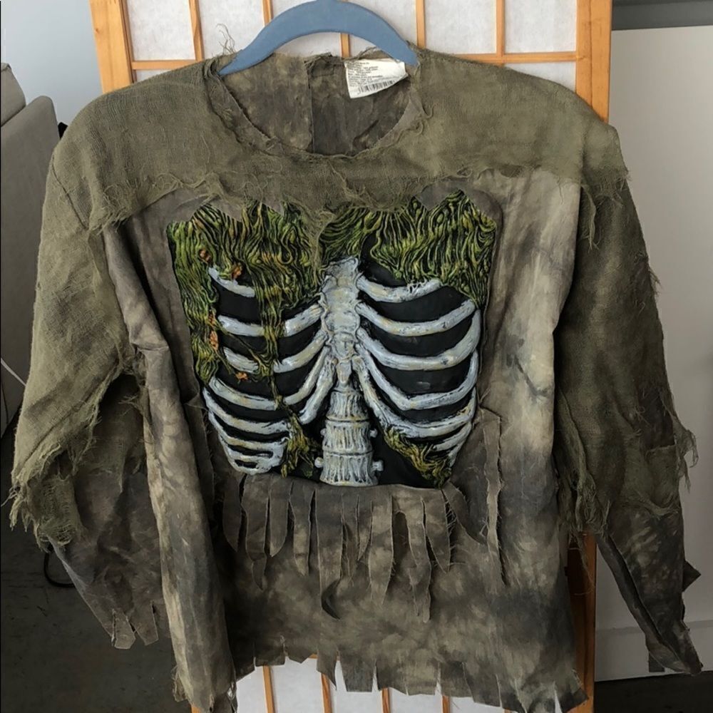 Halloween skeleton top